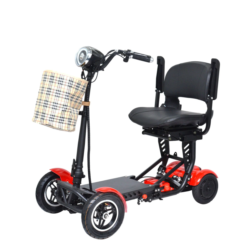 Heavy Duty Folding Power Scooter 300 lbs Capacity 12 Miles Z291