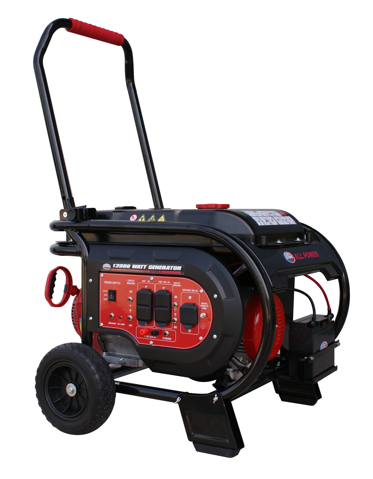 12000 Watt Gas Powered Portable Generator with Electric Start C5424