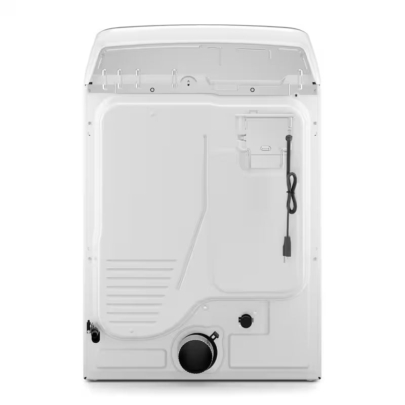 White Gas Dryer with Hamper Door T184789