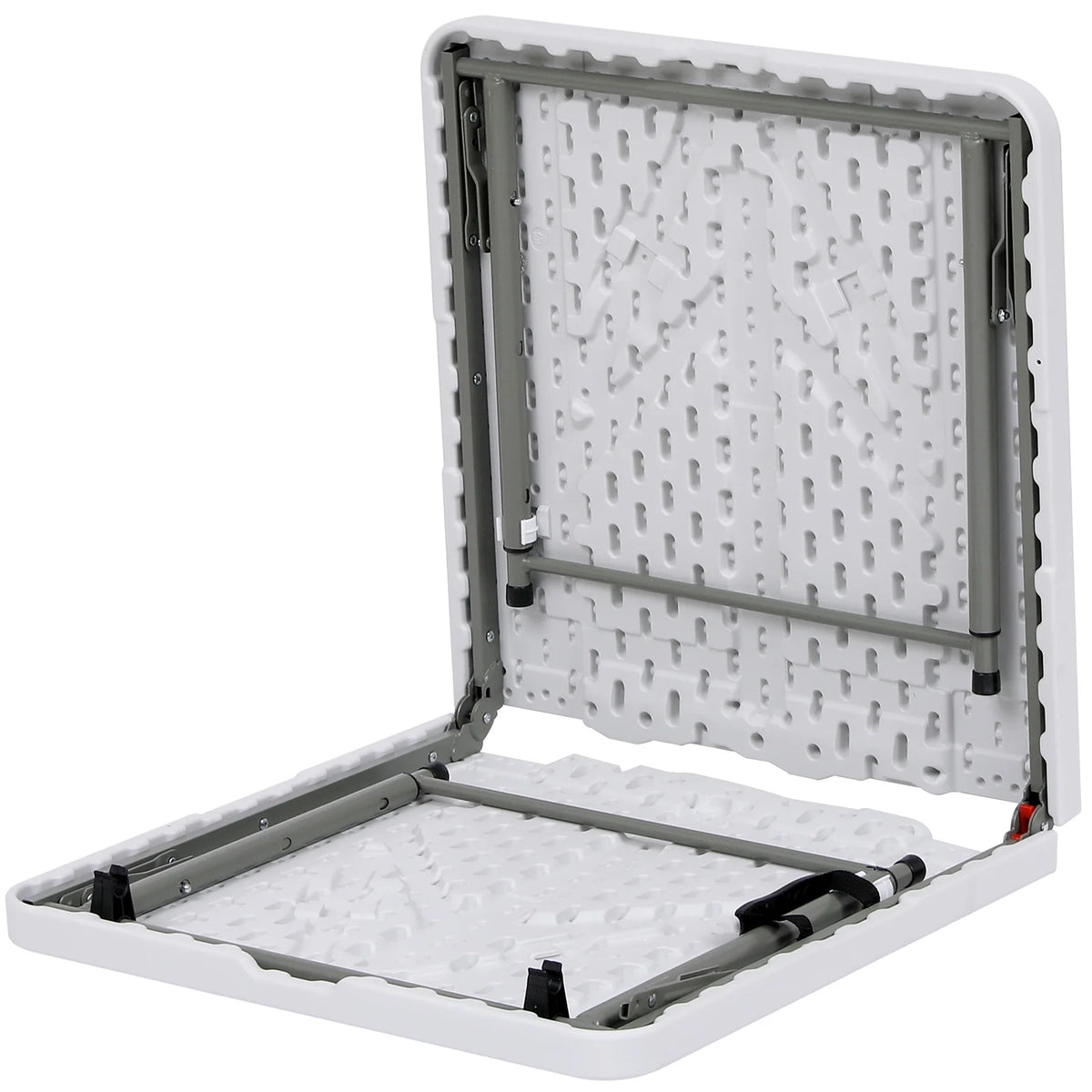 White 4 Foot Folding Table U794361