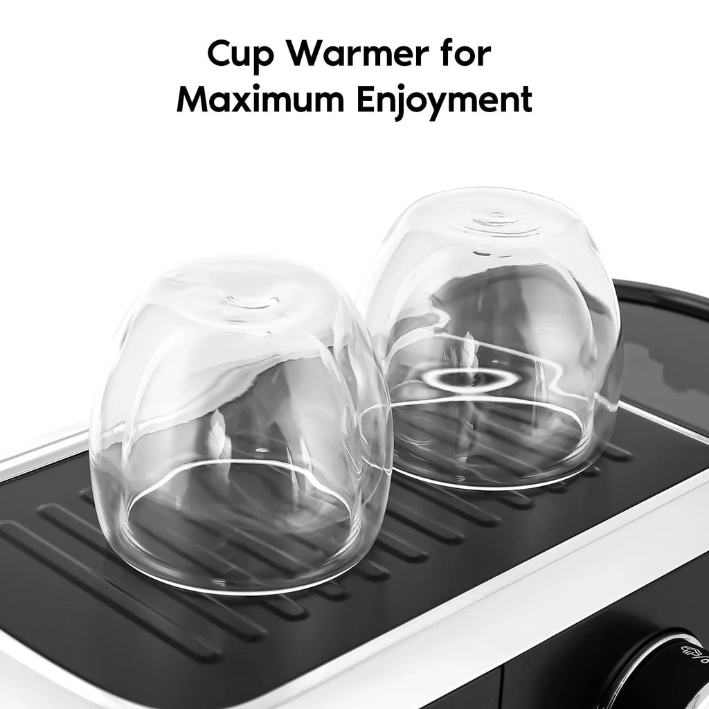 20 Bar Espresso Machine with Steam Wand, 49 oz Water Tank W899691