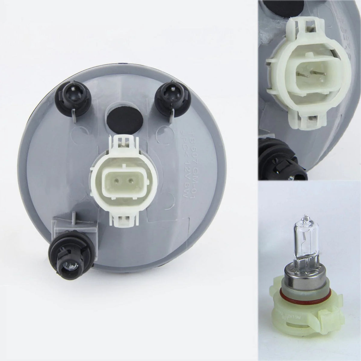 Smoke Fog Lights with Bulbs F76053