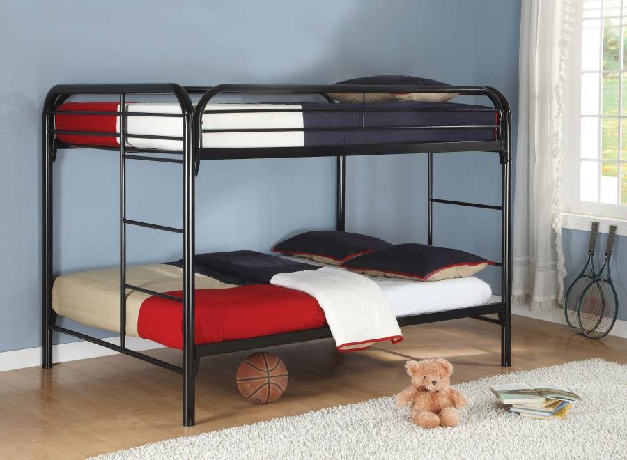 Black Full Bunk Bed F8284