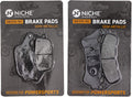 Semi-Metallic Brake Pad Set Pack of 2 C328780
