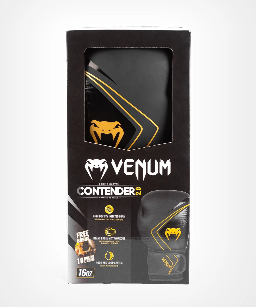 Black Gold 12 oz Boxing Gloves V158