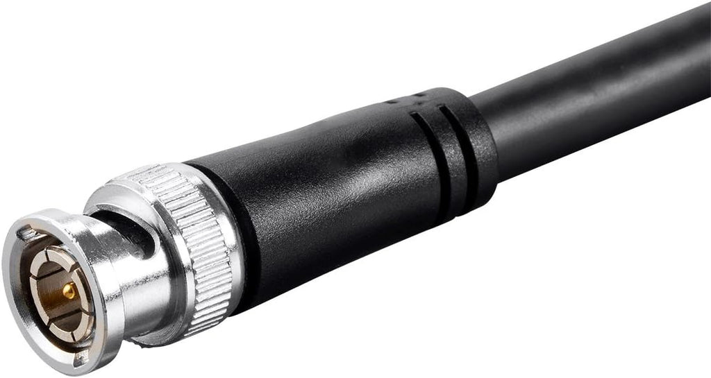 25 Feet Black RG6 BNC Cable K1238