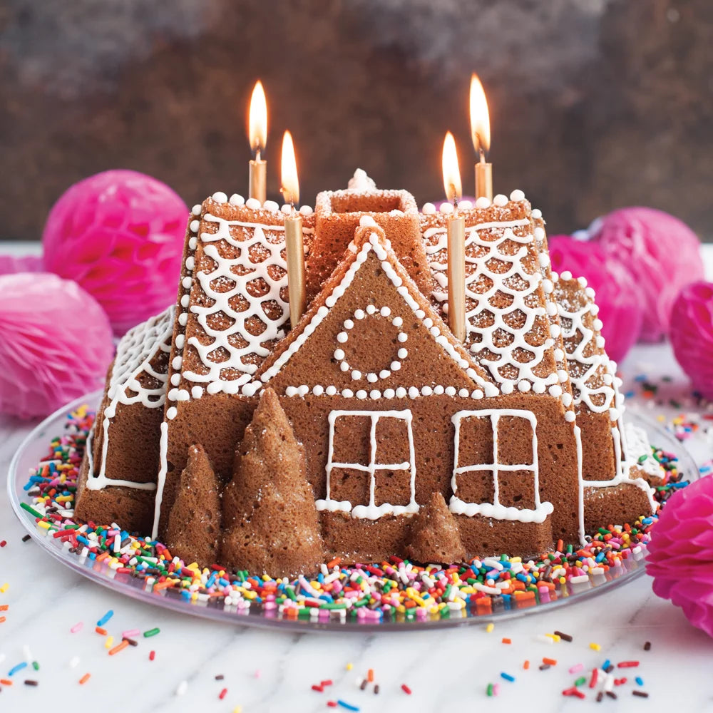 Gingerbread House Bundt Pan X147837