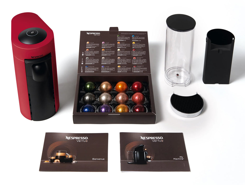 Cherry Red Coffee and Espresso Maker E307