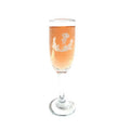 6 oz Engraved Champagne Flute Glass X475812