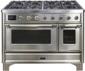 48 Dual Fuel Propane Gas Range in Stainless Steel E65992