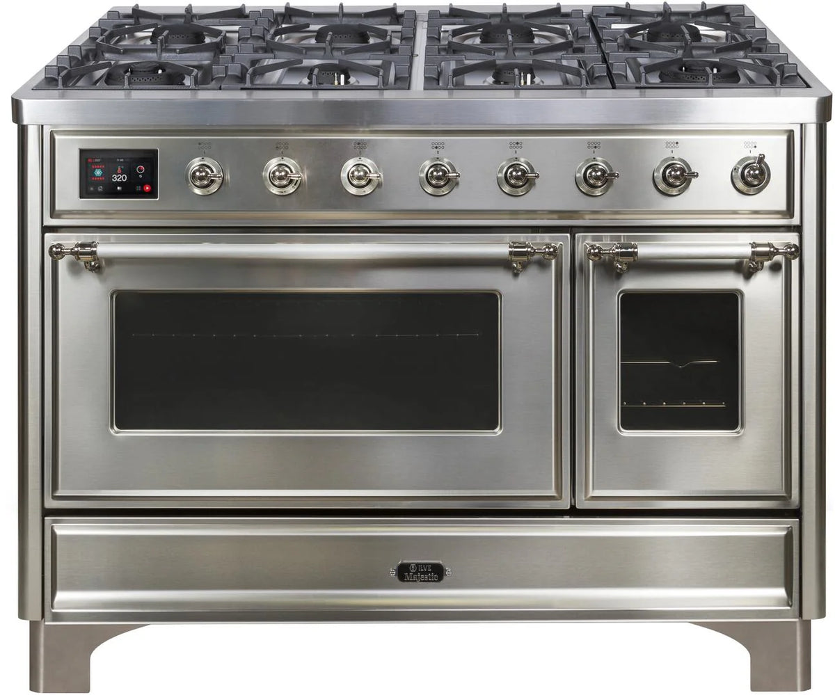 48 Dual Fuel Propane Gas Range in Stainless Steel E65992