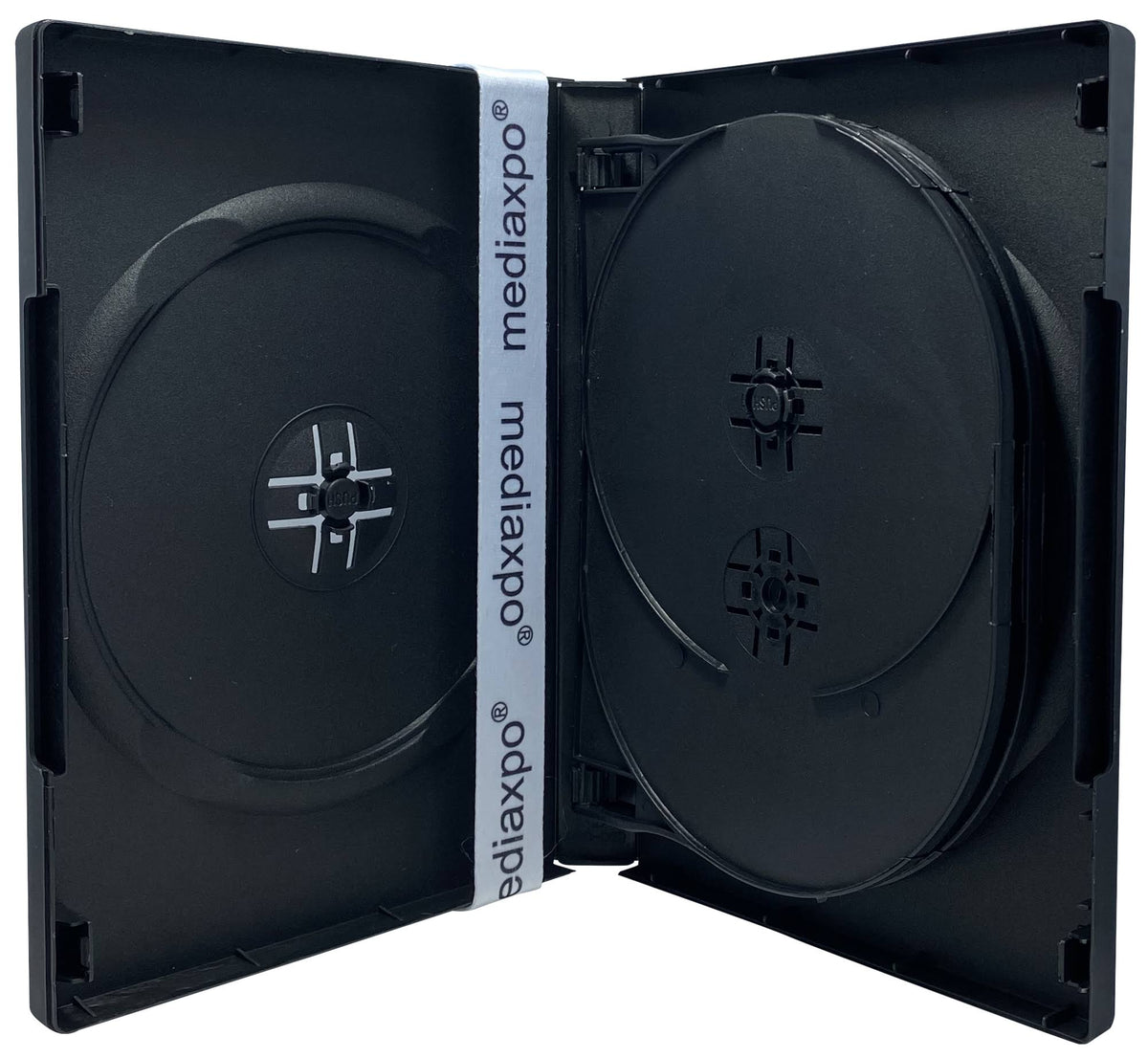 Black 6 Disc DVD Cases M685