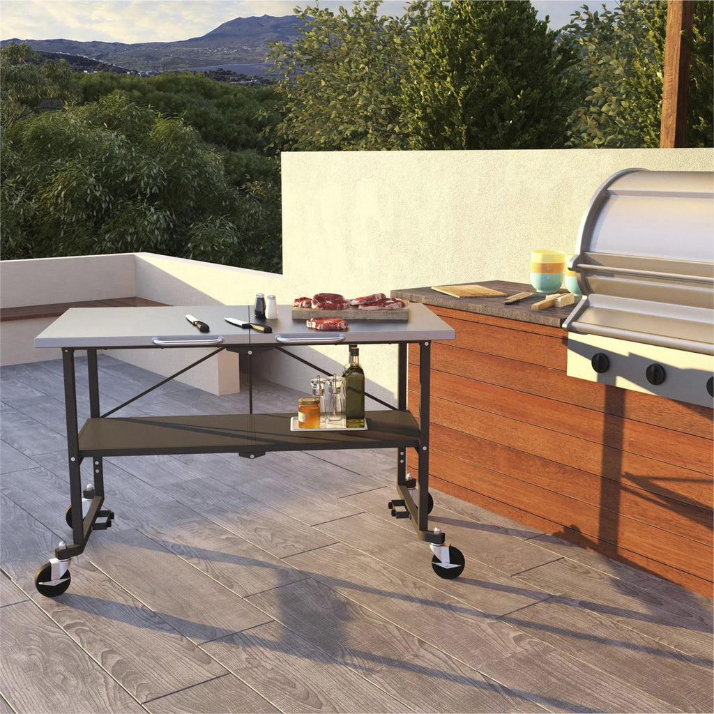 Charcoal Gray Food Prep Station S18522