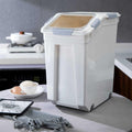 Pet Food Storage Container with Measuring Cup O824