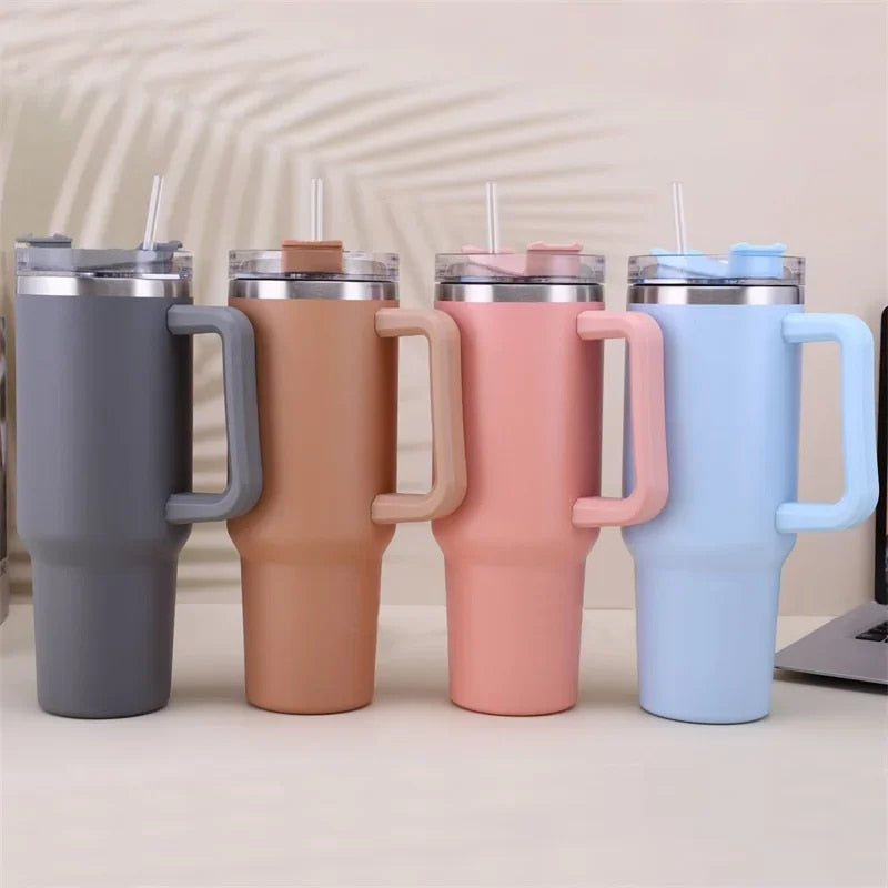40oz Stainless Steel Insulation Mug With Handle N924