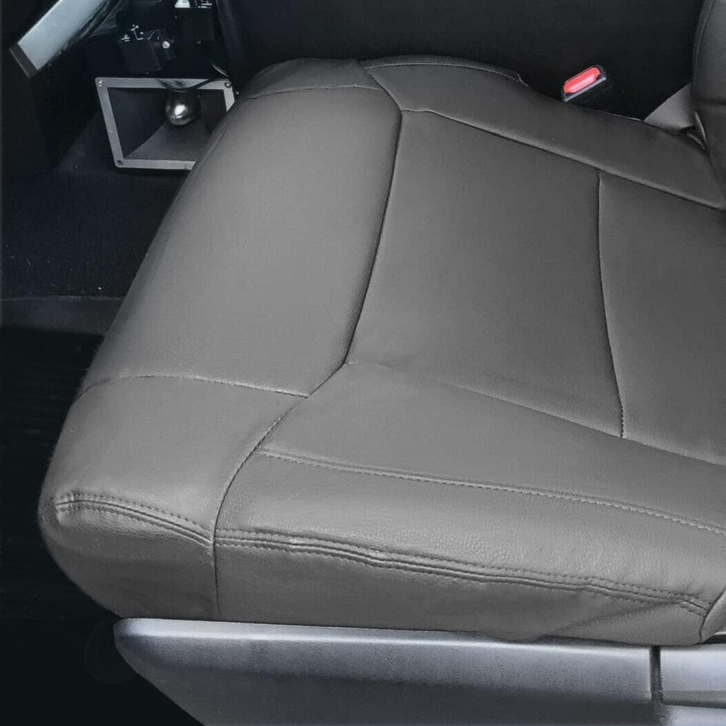 Black Leather Seat Covers V11151