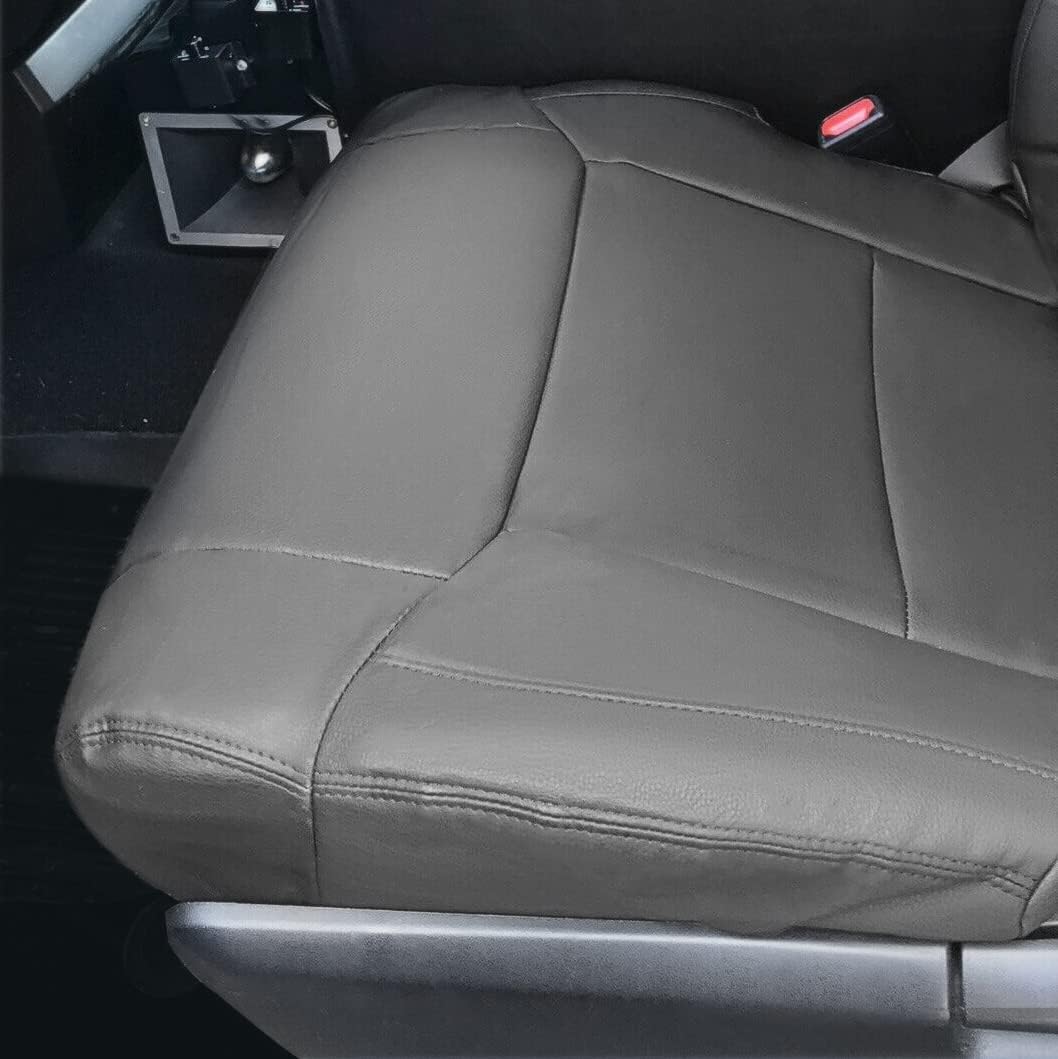 Black Leather Seat Covers V11151
